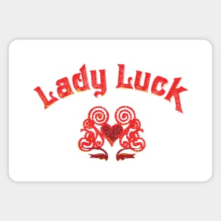 Luck Be A Lady Sticker